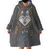 Feral Dream Catcher Hoodie Wearable Blanket WB1108