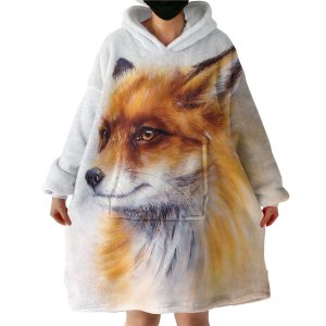 Fox Hoodie Wearable Blanket WB1769