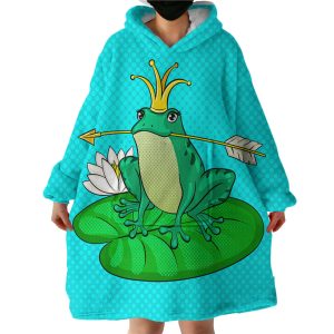 Frog Prince Hoodie Wearable Blanket WB1905