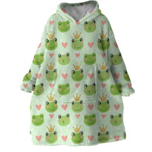 Froggies Hoodie Wearable Blanket WB0884 1