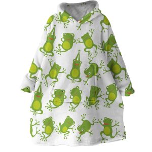 Froggies Hoodie Wearable Blanket WB1886 1