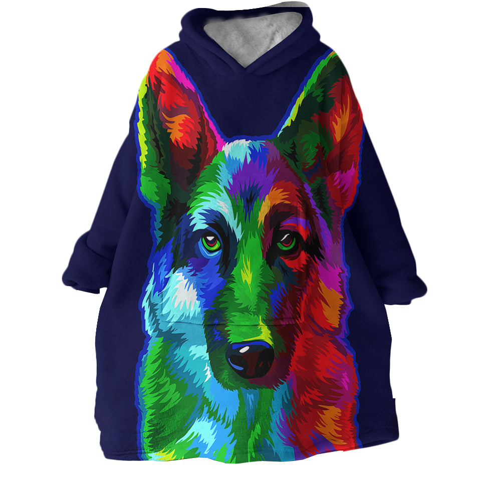 German-Shepherd-Hoodie-Wearable-Blanket-WB2117-1 German Shepherd Hoodie Wearable Blanket WB2117 1