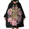 Giraffe Hoodie Wearable Blanket WB0045