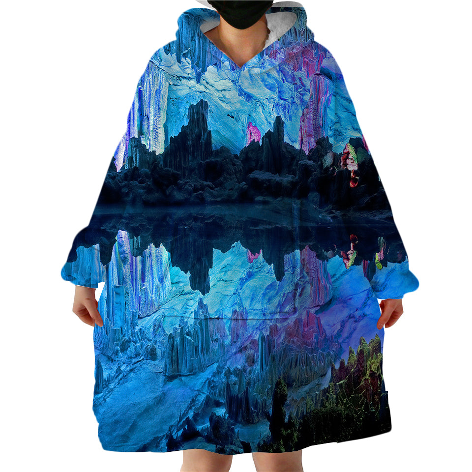 Glacier-Hoodie-Wearable-Blanket-WB1870 Glacier Hoodie Wearable Blanket WB1870