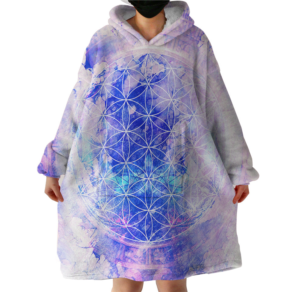 Glass-Window-Hoodie-Wearable-Blanket-WB1464 Glass Window Hoodie Wearable Blanket WB1464