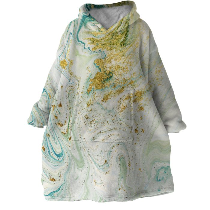 Glittered Stream Hoodie Wearable Blanket WB1143 1