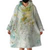 Glittered Stream Hoodie Wearable Blanket WB1143