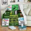 Goalkeeper Tu 3D Personalized Blanket - Sherpa Blanket Fleece Blanket Birthday Gift Soccer Blanket