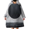 Gray Sky Planet Hoodie Wearable Blanket WB1244