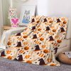 Halloween Blanket Halloween Decor Fall Blanket Halloween Pumpkin Pumpkin Decor Sofa Bedding Decor B112