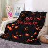 Halloween Blanket Halloween Decor Fall Blanket Halloween Pumpkin Pumpkin Decor Sofa Bedding Decor B116