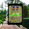 Halloween Flag The Witch Is In Halloween Garden Flag