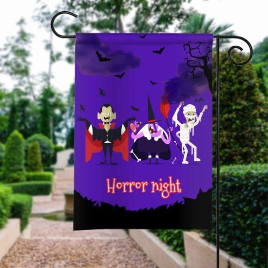 Halloween Horror Night Personalized Garden Flag House Flag Double Sided Home Design Outdoor Porch