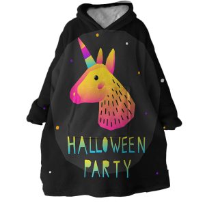 Halloween Party Hoodie Wearable Blanket WB1744 1