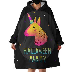 Halloween Party Hoodie Wearable Blanket WB1744