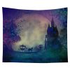 Halloween Tapestry Halloween Decoration Cloth Wall Backdrop