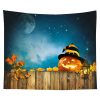 Halloween Tapestry Pumpkin Tapestry Background Cloth Party Wall Decor