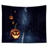 Halloween Tapestry Pumpkin Tapestry Background Cloth Party Wall Decor
