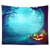 Halloween Tapestry Pumpkin Tapestry Background Cloth Party Wall Decor
