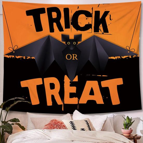 Halloween Tapestry Wall Hanging Tapestry Halloween Decoration Tapestry Wall Backdrop 38