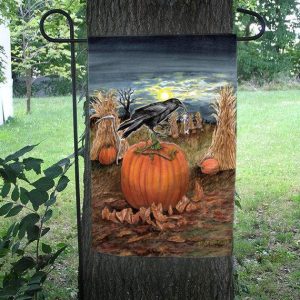 Halloween'S Guardian Personalized Garden Flag House Flag Double Sided Home Design Outdoor Porch