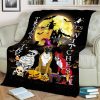 Happy Halloween Blanket - Gift For Halloween Birthday Gift For Anniversary Day Sherpa Blanket Fleece Blanket