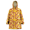 Hawaiian Pizza Wearable Blanket Hoodie WB2141