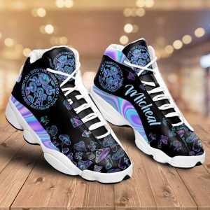 Hologram Mushroom To Lose My Mind And Find My Soul Custom Name Air Jordan 13 Shoes 1