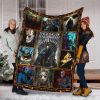 Horror Movie Blanket Halloween Characters Jason Voorhees Freddy Michael Fleece Blanket Mink Sherpa Blanket Halloween Blanket Horror Movie