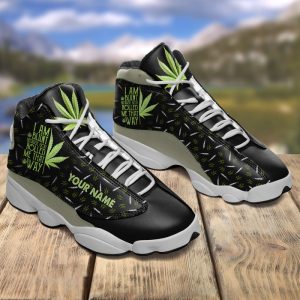 I Am Blunt Because God Rolled Me That Way Custom Name Air Jordan 13 Shoes 1