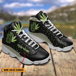 I Am Blunt Because God Rolled Me That Way Custom Name Air Jordan 13 Shoes