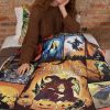 I Love You My Little Witch Halloween Blanket Halloween Gifts Cozy Plush Fleece Premium Mink Sherpa Sanderson Sisters Pumpkin Spooky