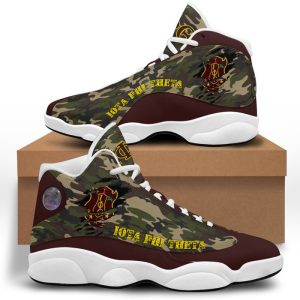 Iota Phi Theta Camouflage Sneakers Air Jordan 13 Shoes