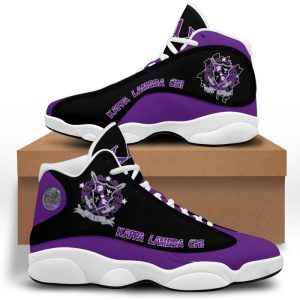 Kappa Lambda Chi Strong Black Air Jordan 13 Shoes 1