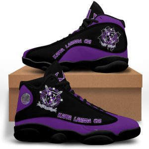 Kappa Lambda Chi Strong (Black) Air Jordan 13 Shoes