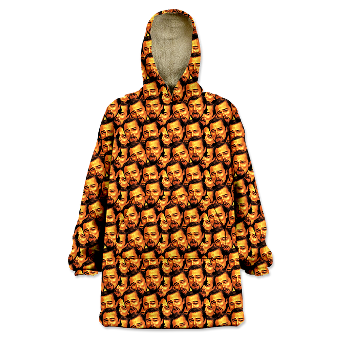 Leo-Pattern-Wearable-Blanket-Hoodie-WB2137 Leo Pattern Wearable Blanket Hoodie WB2137