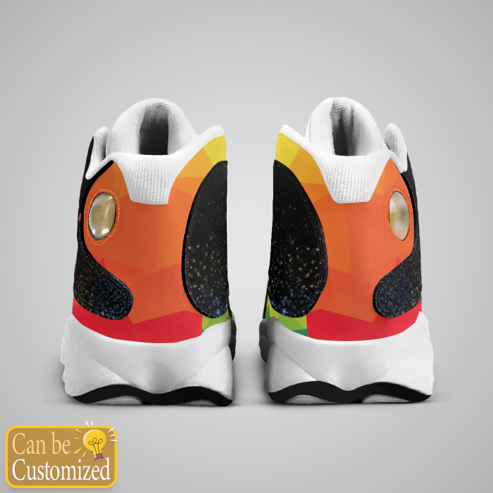 Lgbt Heart Beat YouLl Never Walk Alone Custom Name Air Jordan 13 Shoes 3