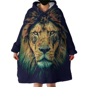 Lion Hoodie Wearable Blanket WB1037