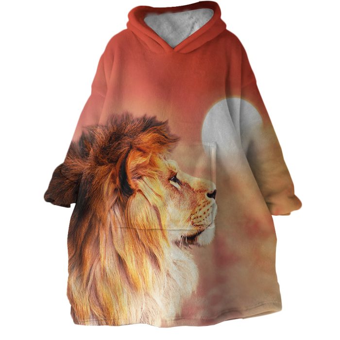 Lion King Hoodie Wearable Blanket WB1370 1