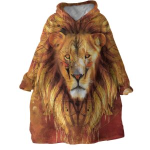 Lion King Hoodie Wearable Blanket WB1430 1