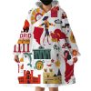 Madrid Hoodie Wearable Blanket WB1520