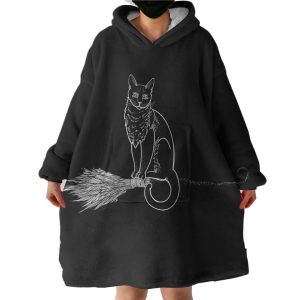 Magical Cat Hoodie Wearable Blanket WB0770