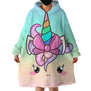 Magical Horn Hoodie Wearable Blanket WB1506