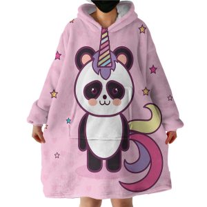 Magical Panda Hoodie Wearable Blanket WB2121