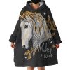 Make A Wish Unicorn Hoodie Wearable Blanket WB1208