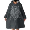 Moon Horse Hoodie Wearable Blanket WB0778