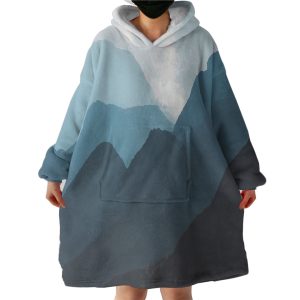 Mountains Hoodie Wearable Blanket WB1055