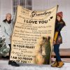 My Great Grandson I Love You Blanket Fleece Sherpa Blanket Anniversary Gift Family Blanket Gift For Grandson