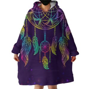 Mystique Dream Catcher Hoodie Wearable Blanket WB1671