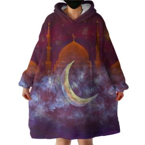 Mystique Mahal Hoodie Wearable Blanket WB1062